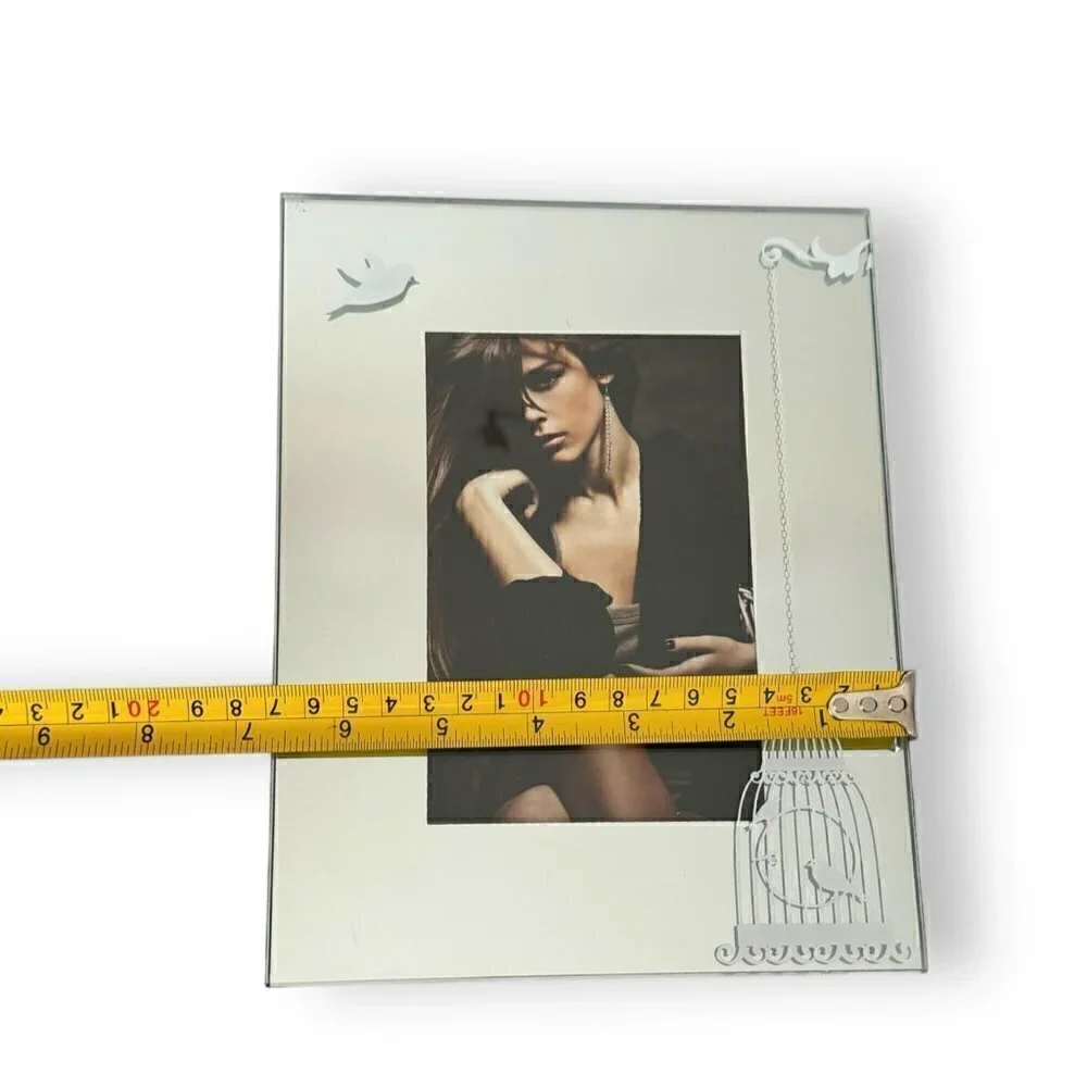 New Modern Mirror Picture Photo Frame 3.5” x 5.5”